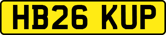 HB26KUP