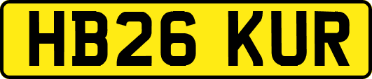HB26KUR