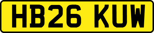 HB26KUW