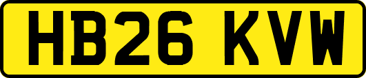 HB26KVW