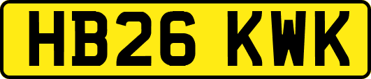 HB26KWK