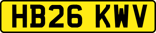HB26KWV
