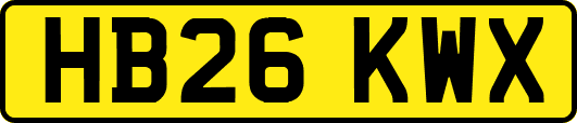 HB26KWX