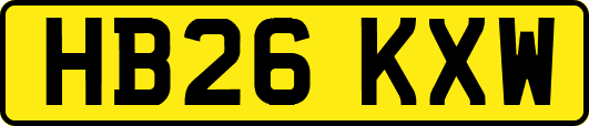 HB26KXW