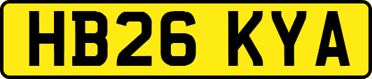 HB26KYA