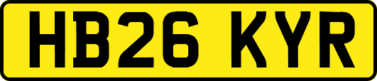 HB26KYR