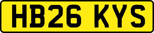 HB26KYS
