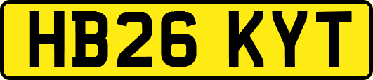 HB26KYT