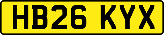 HB26KYX