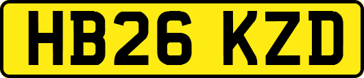 HB26KZD
