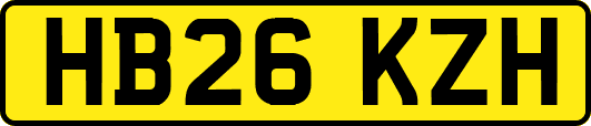 HB26KZH