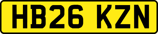 HB26KZN