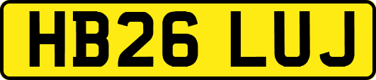 HB26LUJ