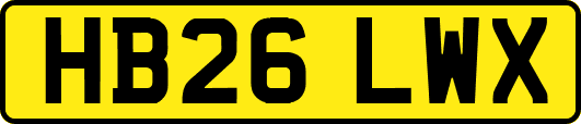 HB26LWX