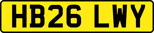 HB26LWY