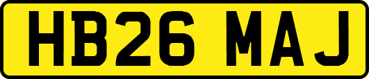 HB26MAJ