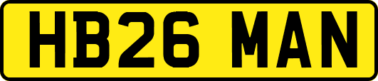 HB26MAN