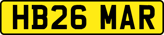 HB26MAR