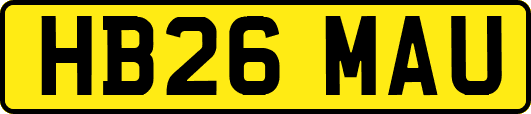 HB26MAU