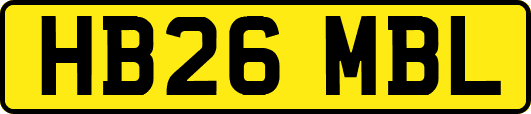 HB26MBL
