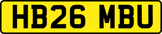 HB26MBU