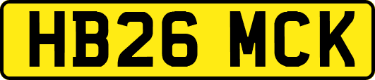 HB26MCK
