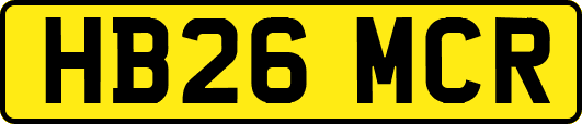 HB26MCR