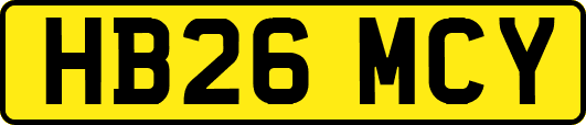 HB26MCY