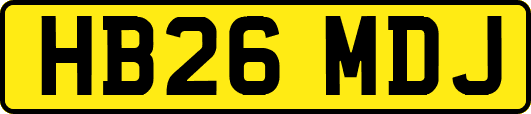 HB26MDJ