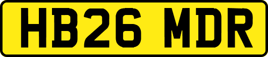 HB26MDR
