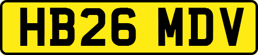 HB26MDV