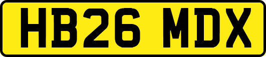 HB26MDX