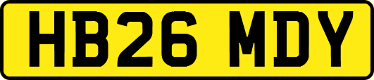 HB26MDY