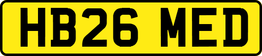 HB26MED