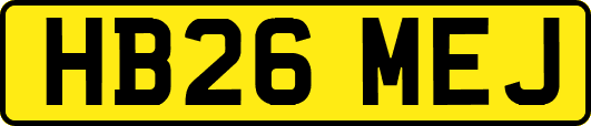 HB26MEJ