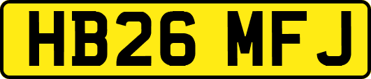 HB26MFJ
