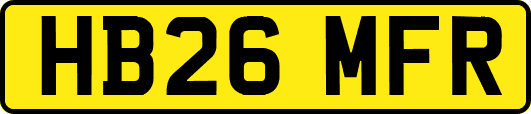 HB26MFR
