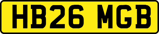 HB26MGB