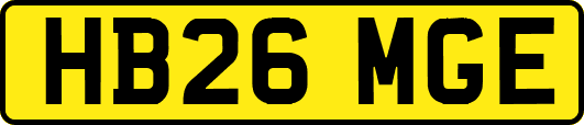 HB26MGE