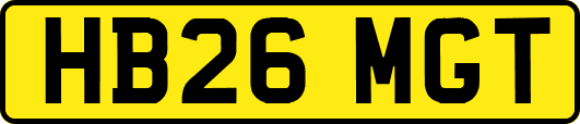 HB26MGT