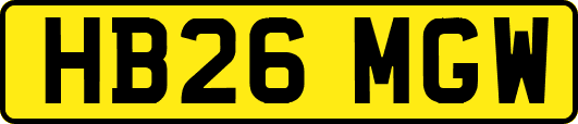 HB26MGW