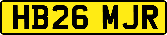 HB26MJR