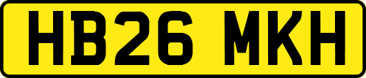 HB26MKH