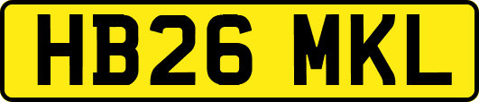 HB26MKL