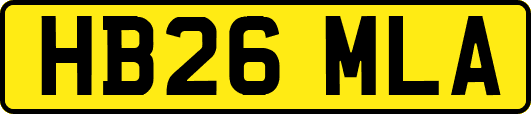 HB26MLA