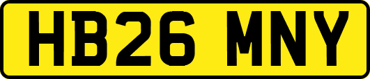 HB26MNY