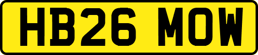 HB26MOW