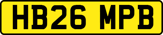 HB26MPB