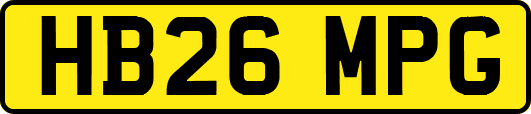 HB26MPG