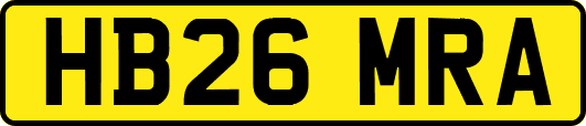 HB26MRA